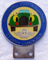 badge Morgan : MCD 25 jahre unMOGlich